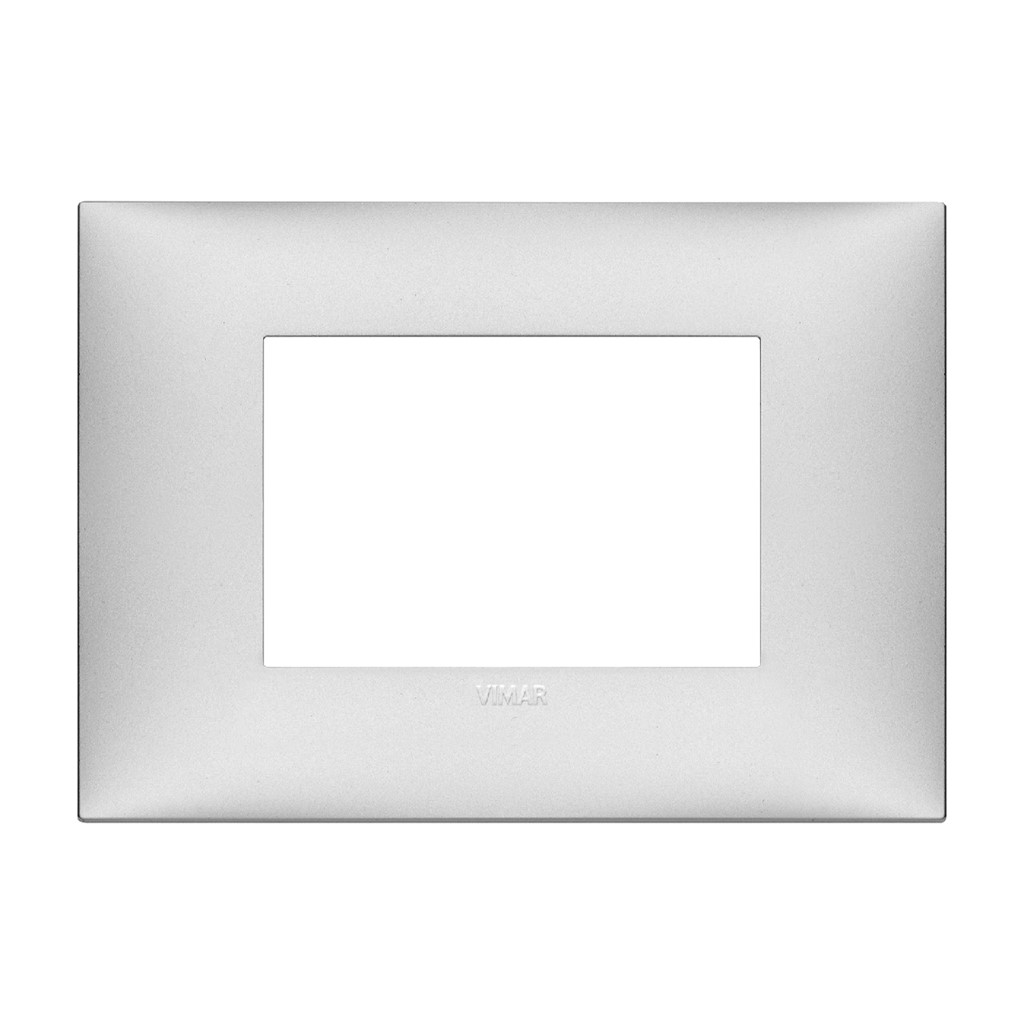 PLACA NEVE 3MOD TECNOPOLIMERO PLATA MATE