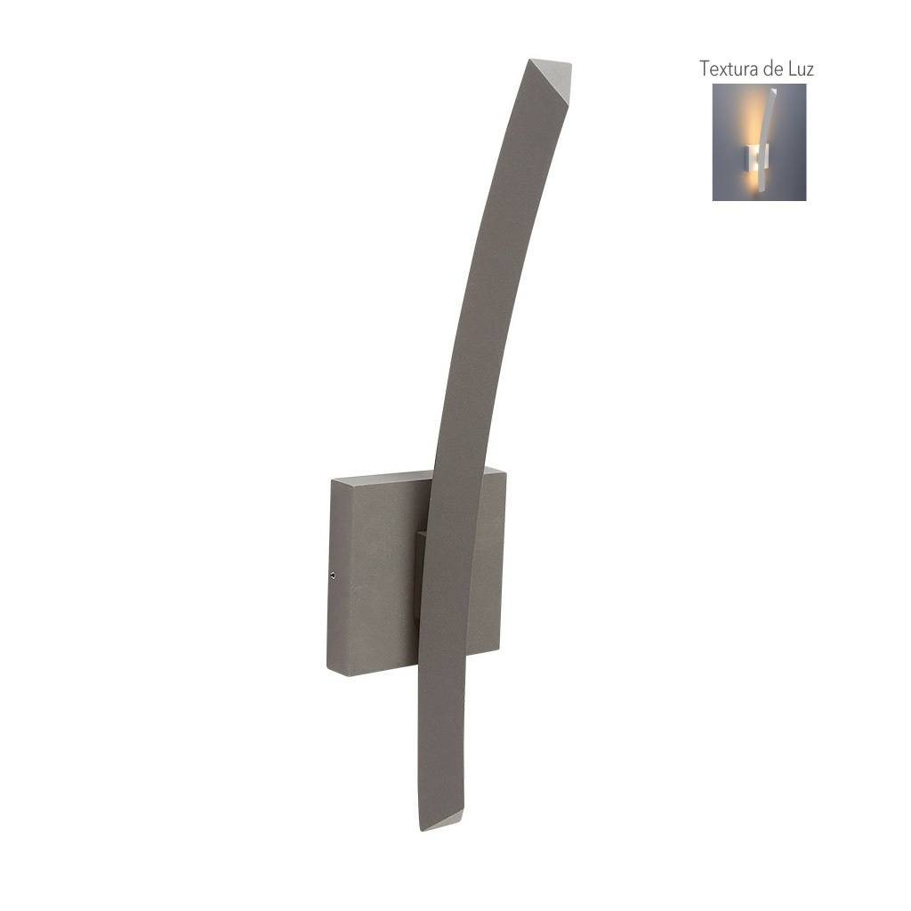 LUM SOB EXT MU LED 9W 100-240V 30K GRIS AUSTRALIS TECNOLITE