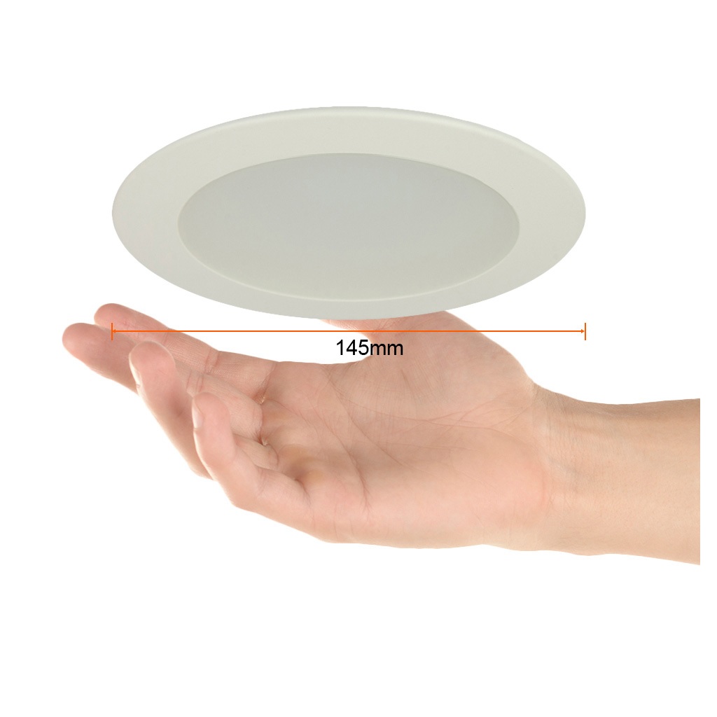 LUM INT EMP TECHO LED 9W 120-240V 27-65K BCO NOVA SMART