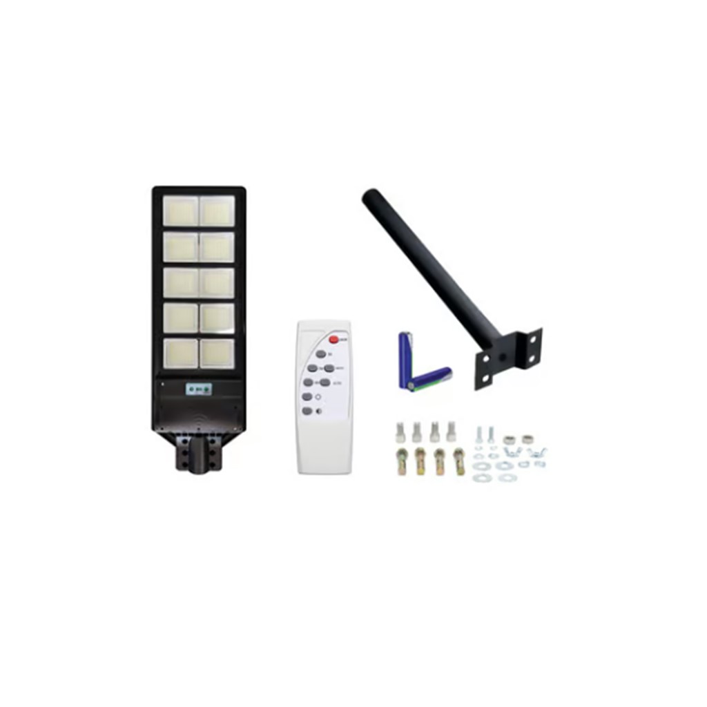 LUM EXT SOLAR LED 100W 3.2V 65K IP65 NGO C/CONTROL TECNOLITE