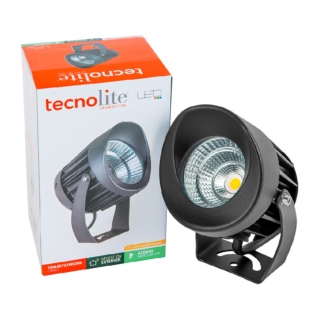 LUM SOB EXT ACENTO LED 10W 100-240V 30K IP65 ATEN NGO LYNX I