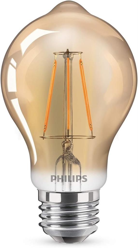 LAMP LED A19 E26 4.5W 127V 27K DIM VINTAGE PHILIPS