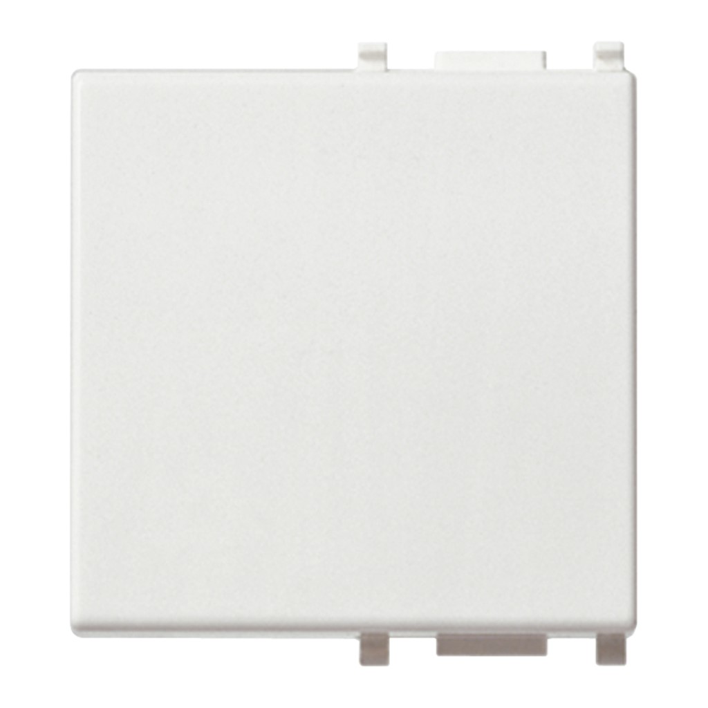 TECLA 2M ILUMINABLE DE ANILLO BLANCO PLANA