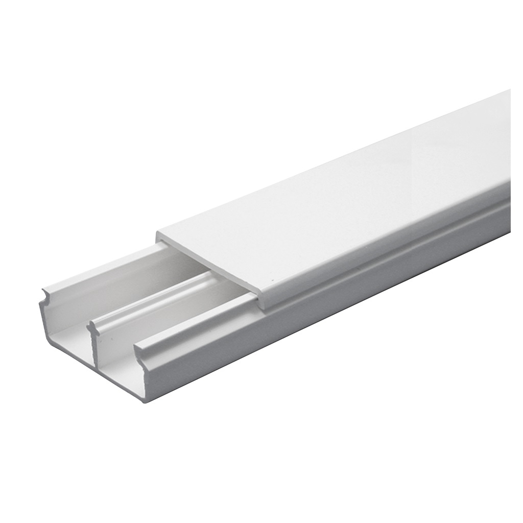 CANALETA C/TAPA DE 17X35X2500MM 2 VIAS BLANCO