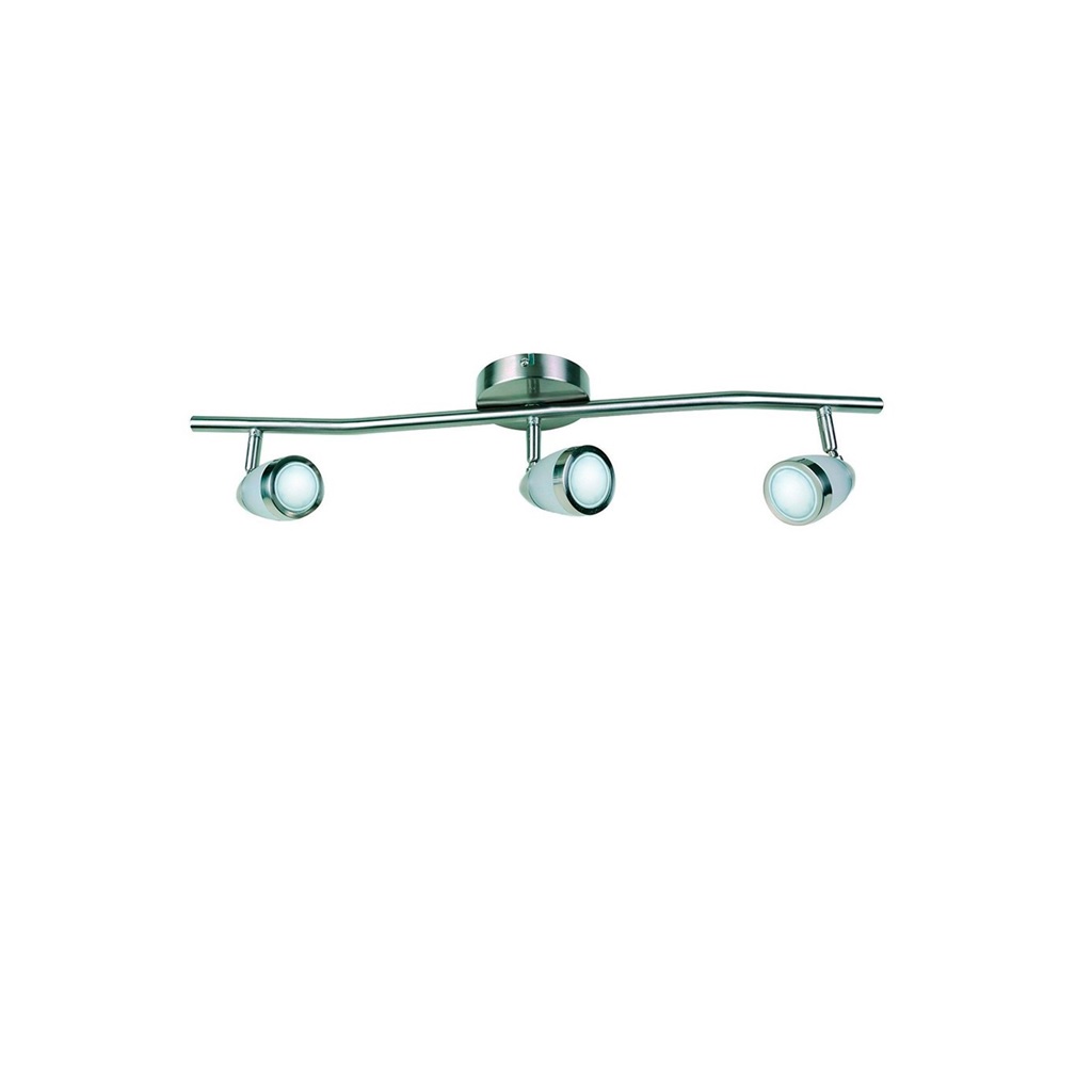 LUM INT/SOB GU10X3 150W 100-240V SATIN S/LAMP BEJAR II TECNO
