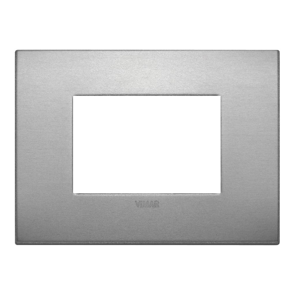 PLACA ARKE CLASSIC 3MOD ALUMINIO LAVA