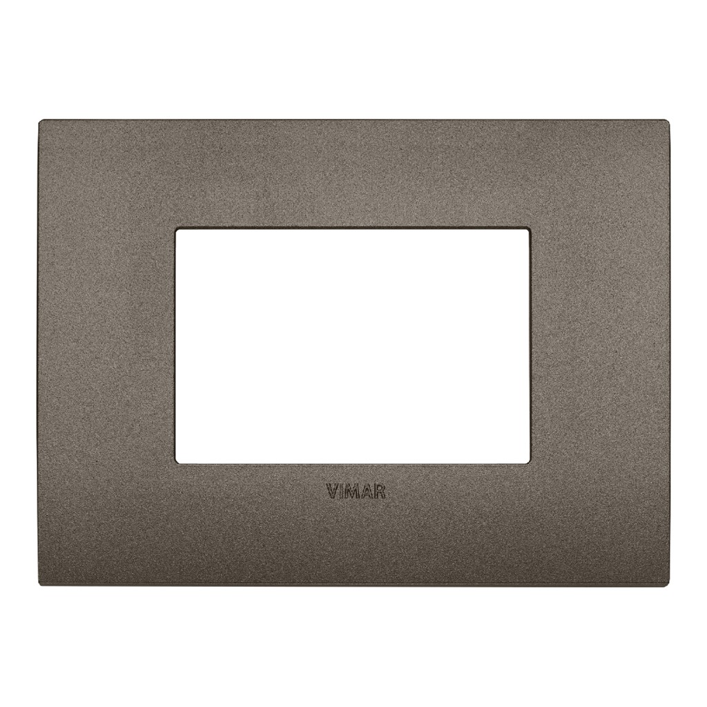 PLACA ARKE  CLASSIC 3MOD TECNOPOLIMERO COLOR METAL