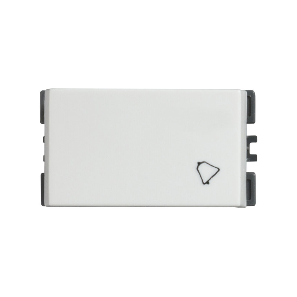 PULSADOR UNIPOLAR CAMPANA 16A 127V BLANCO S25 PLUS SIMON