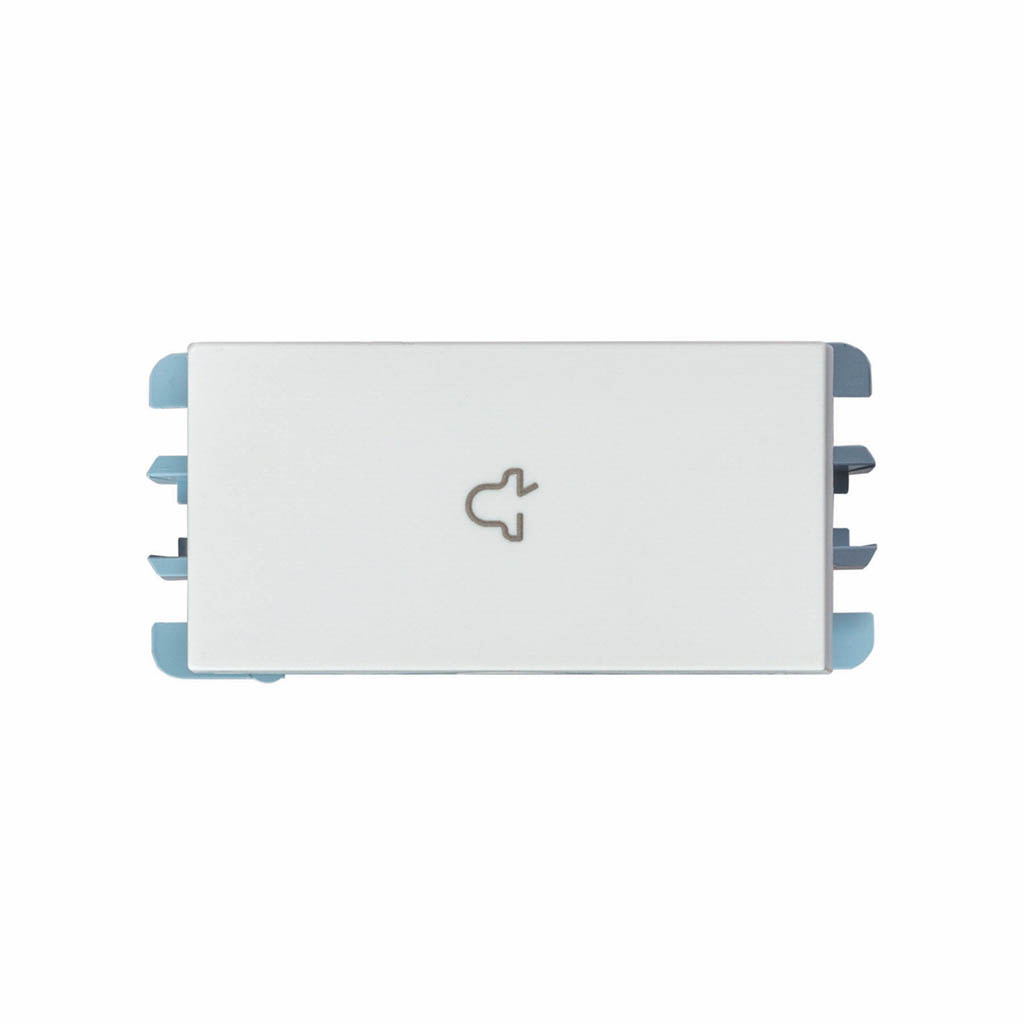 PULSADOR UNIPOLAR CAMPANA BLANCO S26 SIMON