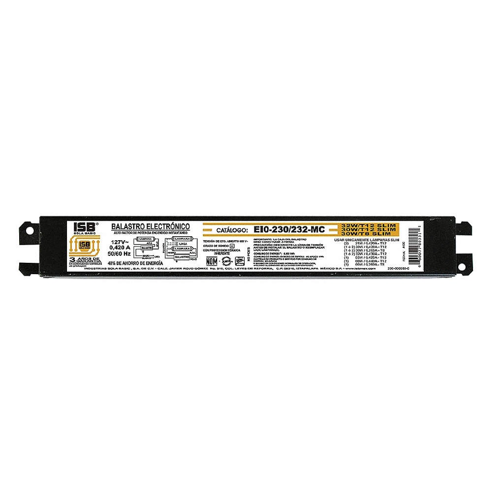 BAL ELEC 2X21-30-32W 127V INSTANTANEO SOLA BASIC