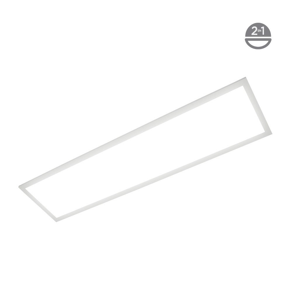 LUM INT EMP/SUSP PANEL LED 40W 120-240V 27-65K BCO DOMUS II