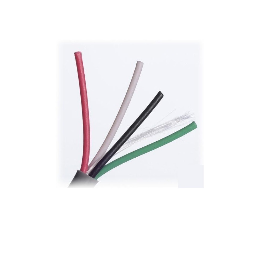 CABLE AUDIO/SEG 4 CONX22 AWG STRAND BOBINA 305M GRIS
