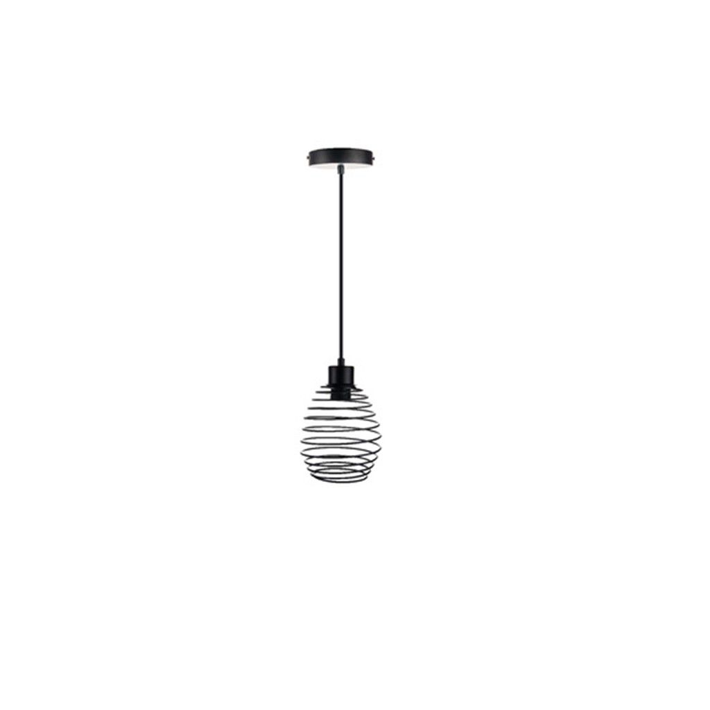 LUM INT SUSP E27 100-240V S/LAMP NEGRO KITAL II TECNOLITE