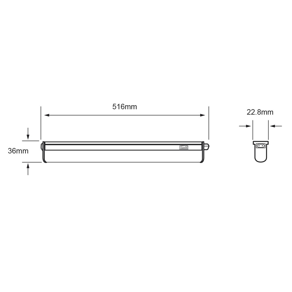 LUM INT SOB TECHO LED 7W 120-240V 27-65K BCO RUBIDEA II SMAR