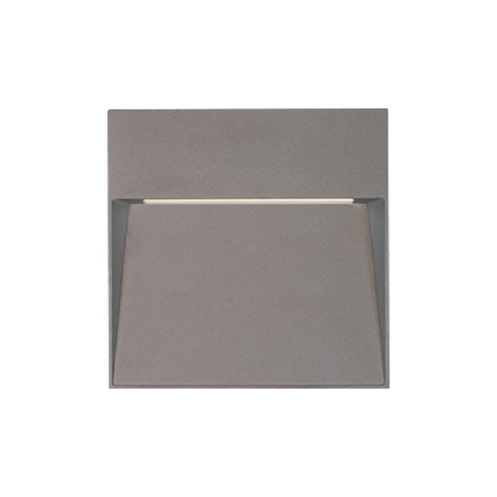 LUM EXT ARBOTANTE LED 8W 127V 30K IP54 GRIS KAVE I TENOLITE