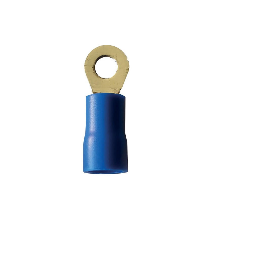 TERM ARILLO 16-14 AWG AZUL 3/16PG KOBAN