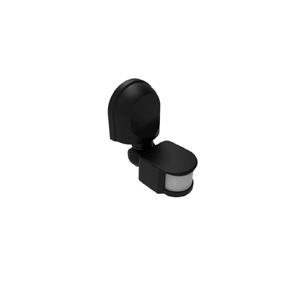 SENSOR PIR 1200W 180G 127-240V 12MT NEGRO