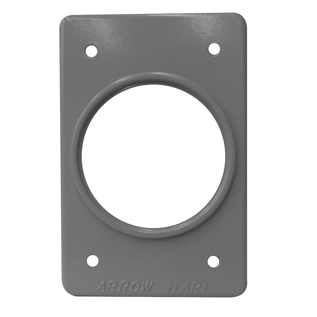 PLACA INDUSTRIAL REDONDA 55mm