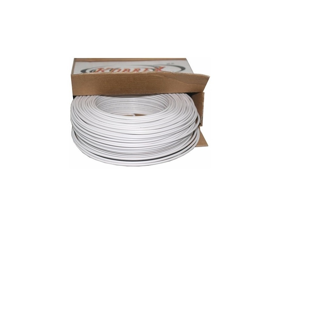 CABLE THW 10 AWG 600V CAJA BLANCO COBRE KOBREX