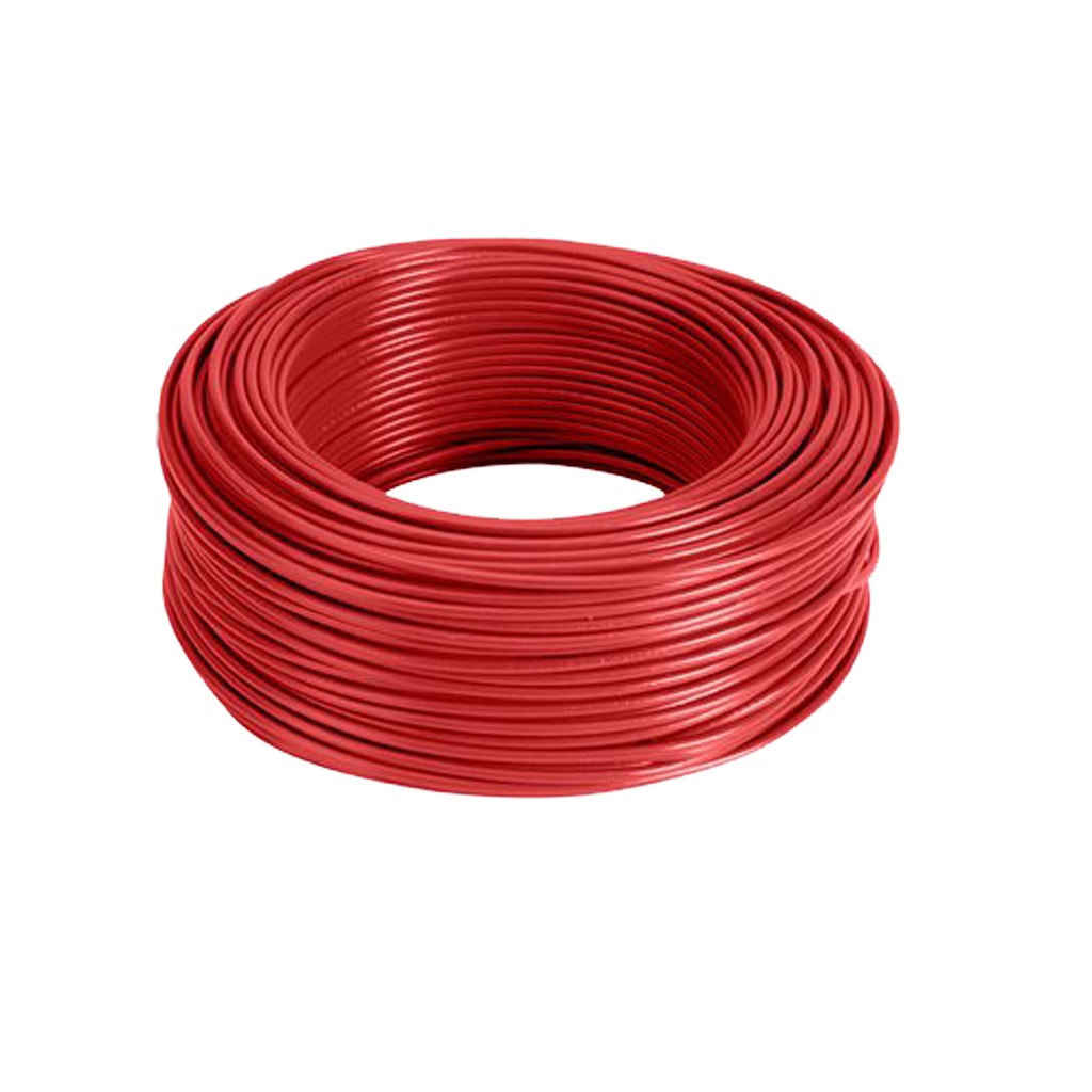 CABLE THW 12 AWG 600V CARR 10HM ROJO COBRE KOBREX