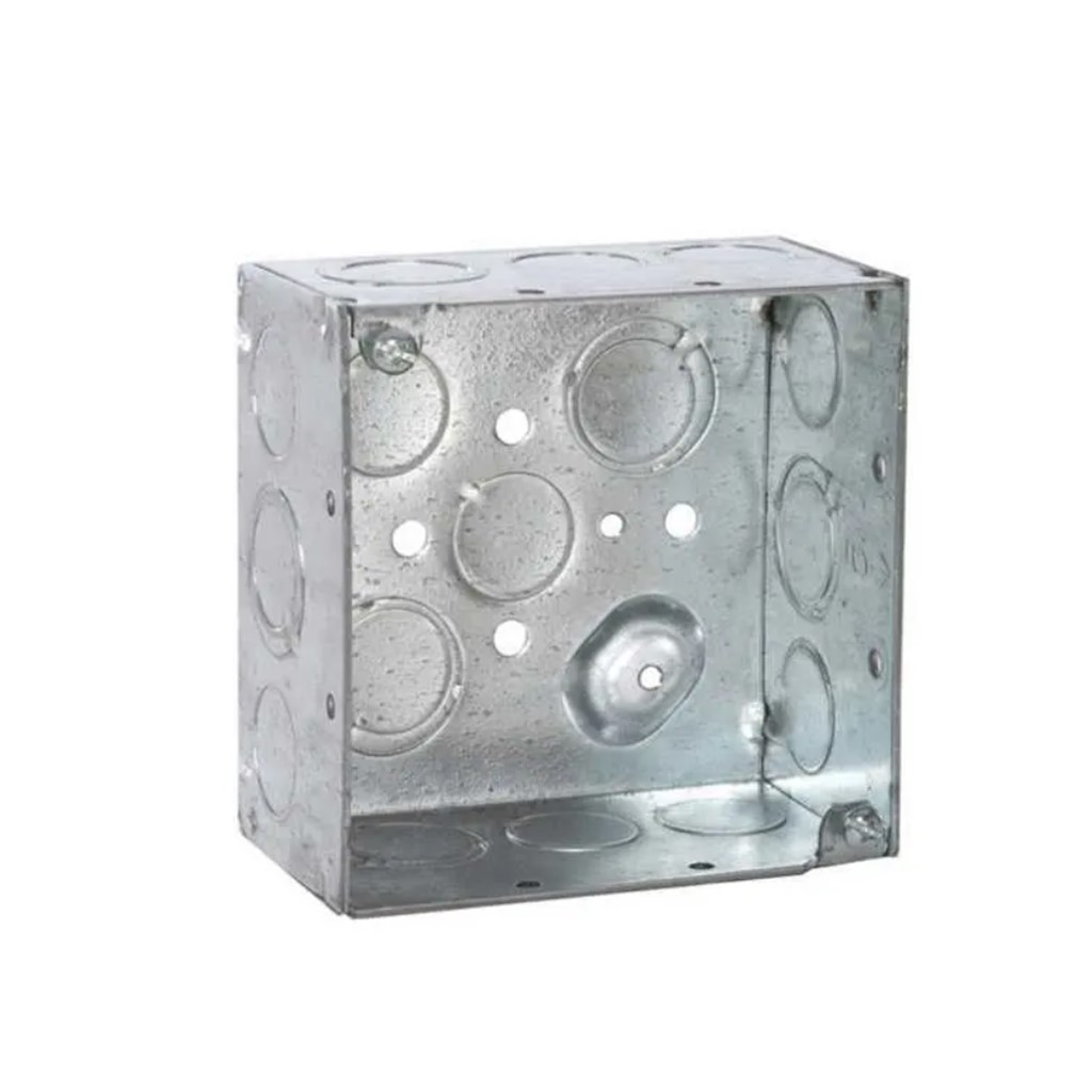 CAJA CUAD 4X21/8 KO:8-1/2+4TKO +3-1/2Y2-3/4