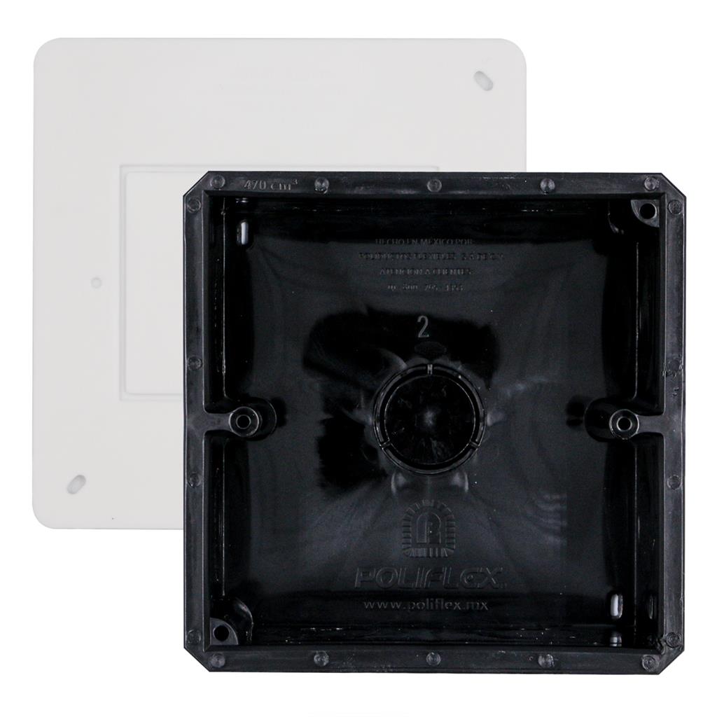 CAJA POLIFLEX DE 3/4PG C/TAPA