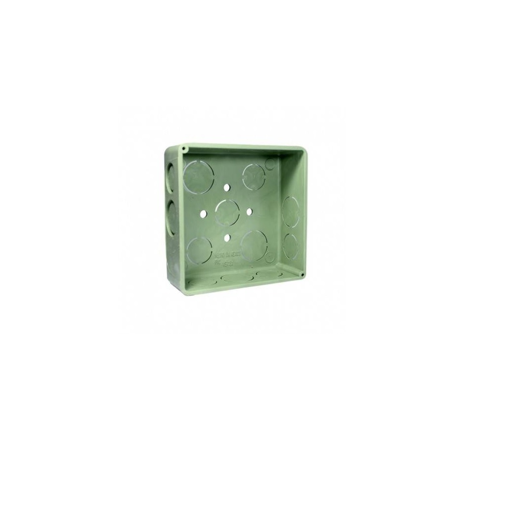 CAJA CUADRADA CONDUIT PVC 19MM C/TAPA
