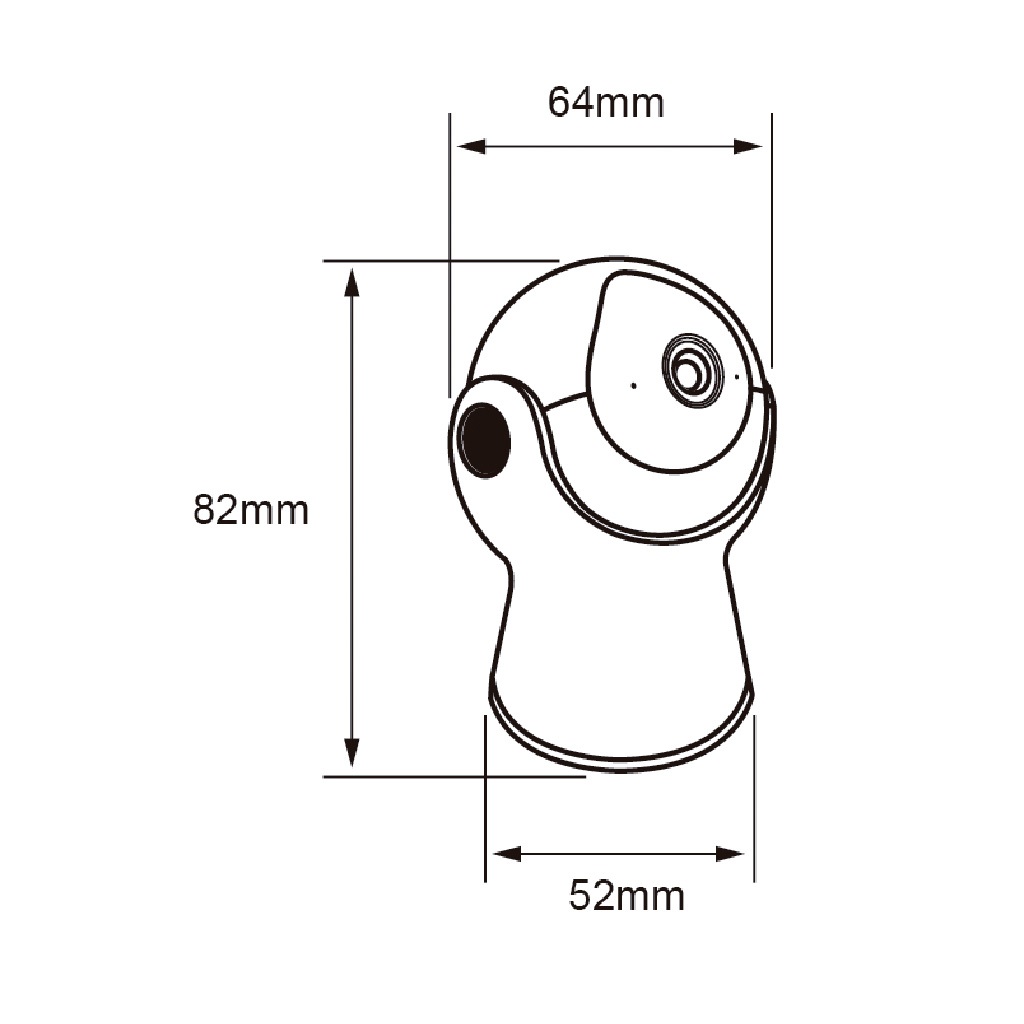 CAMARA MINI WIFI 1080P 5V VIEWER