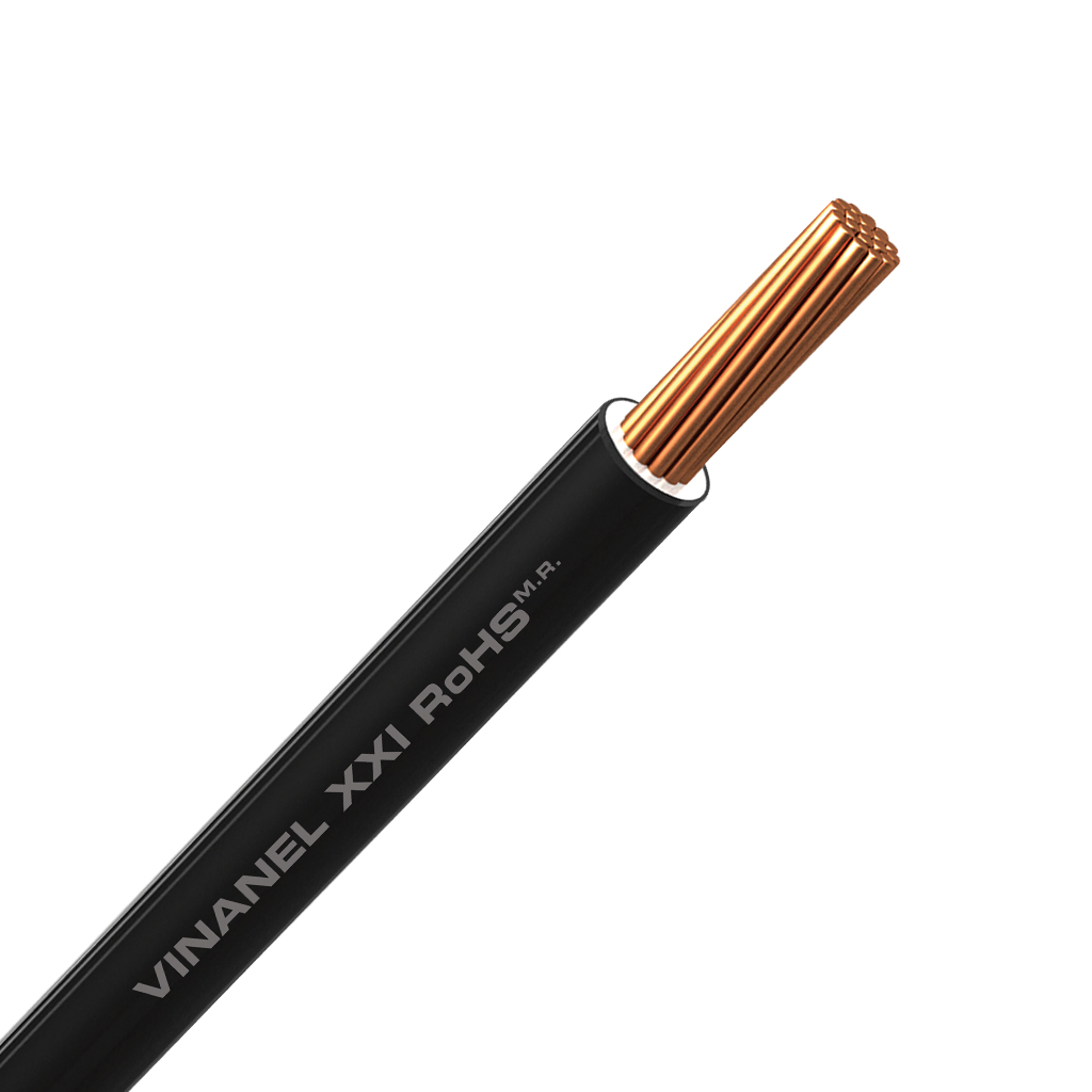 CABLE XXI THHW 12 AWG 90° CARR 500M NEGRO VINANEL
