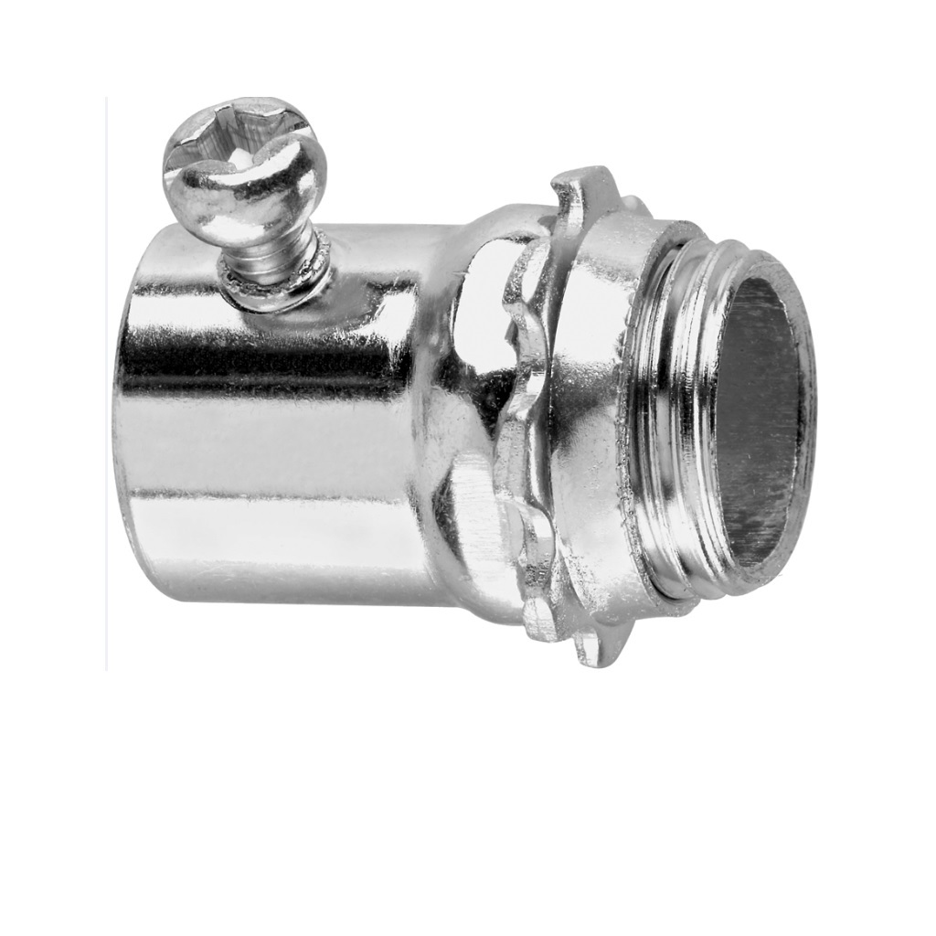 CONECTOR PARED DELGADA C/TORNILLO   3/4"