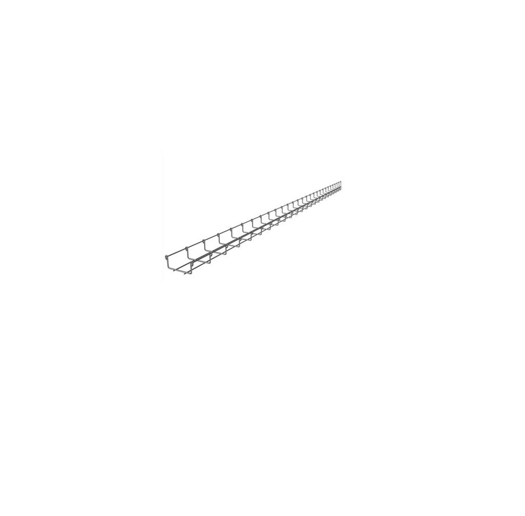 BANDEJA P/CABLE 3MT 33X100MM ELECTROZINCADO CHAROFIL EZ