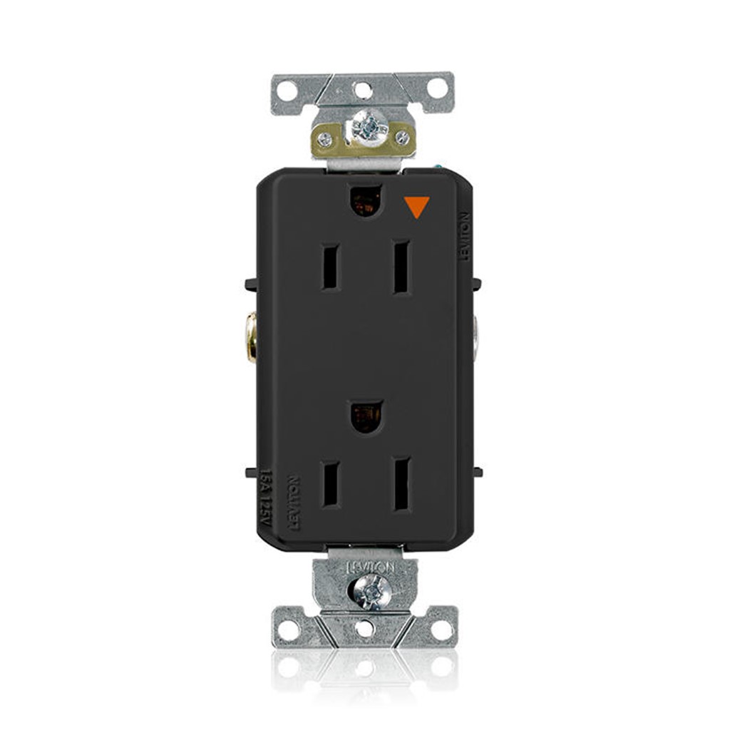 RECEPTACULO DUPLEX DECORA 15A 125V 2P3H ALMENDRA NG