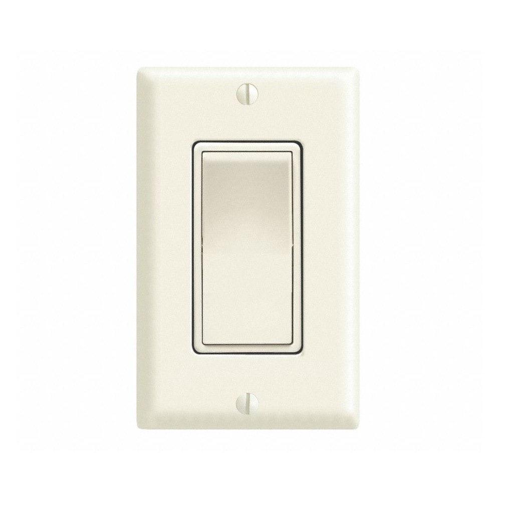 APAGADOR SILENCIOSO 1V 15A 120/277V S/PLACA BLANCO DECORA