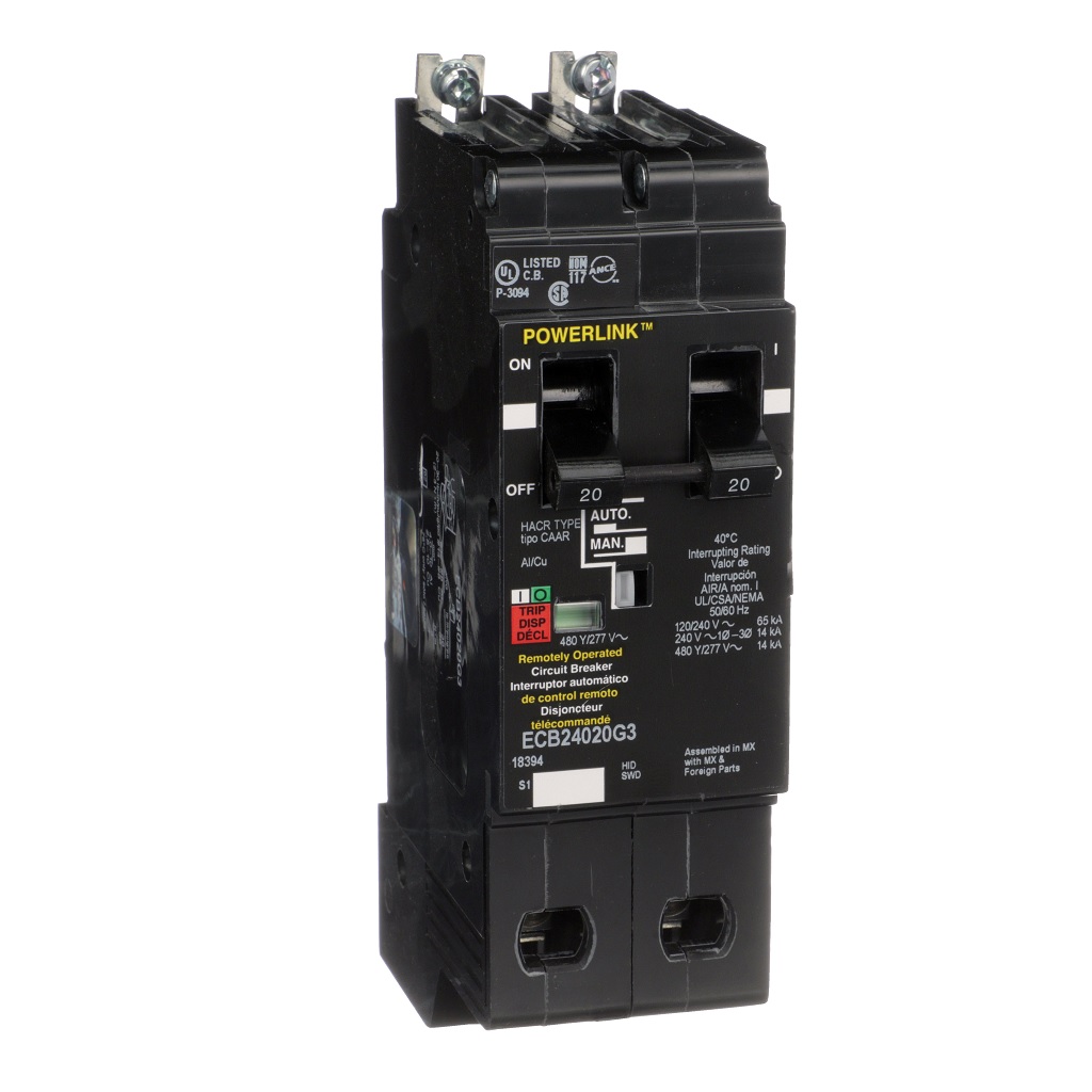 ITM 480VCA 65 KACI-240VCA ECB 2P 20A