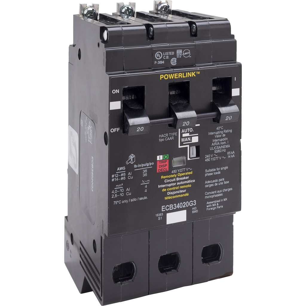 ITM 480VCA 65 KACI-240VCA ECB 3P 20A