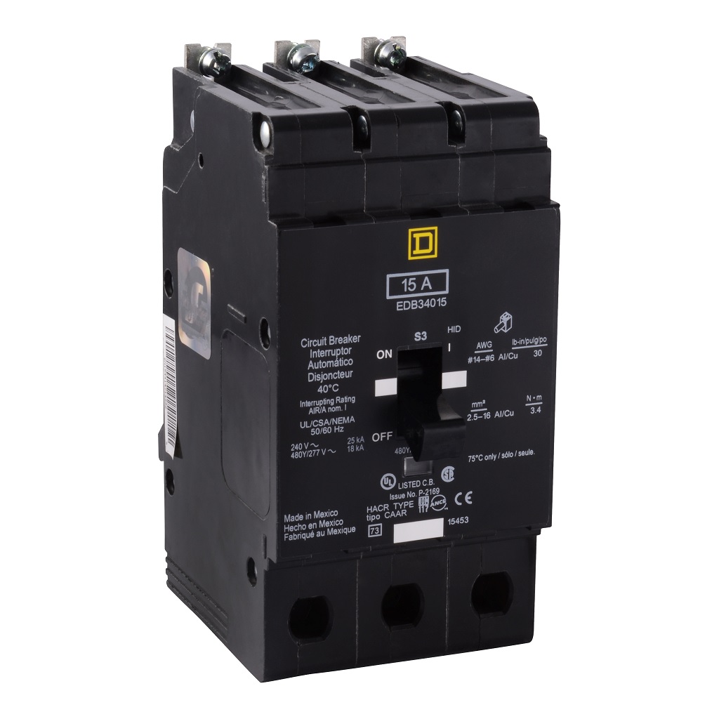 ITM 480VCA 18 KACI-240VCA EDB 3P 15A AR
