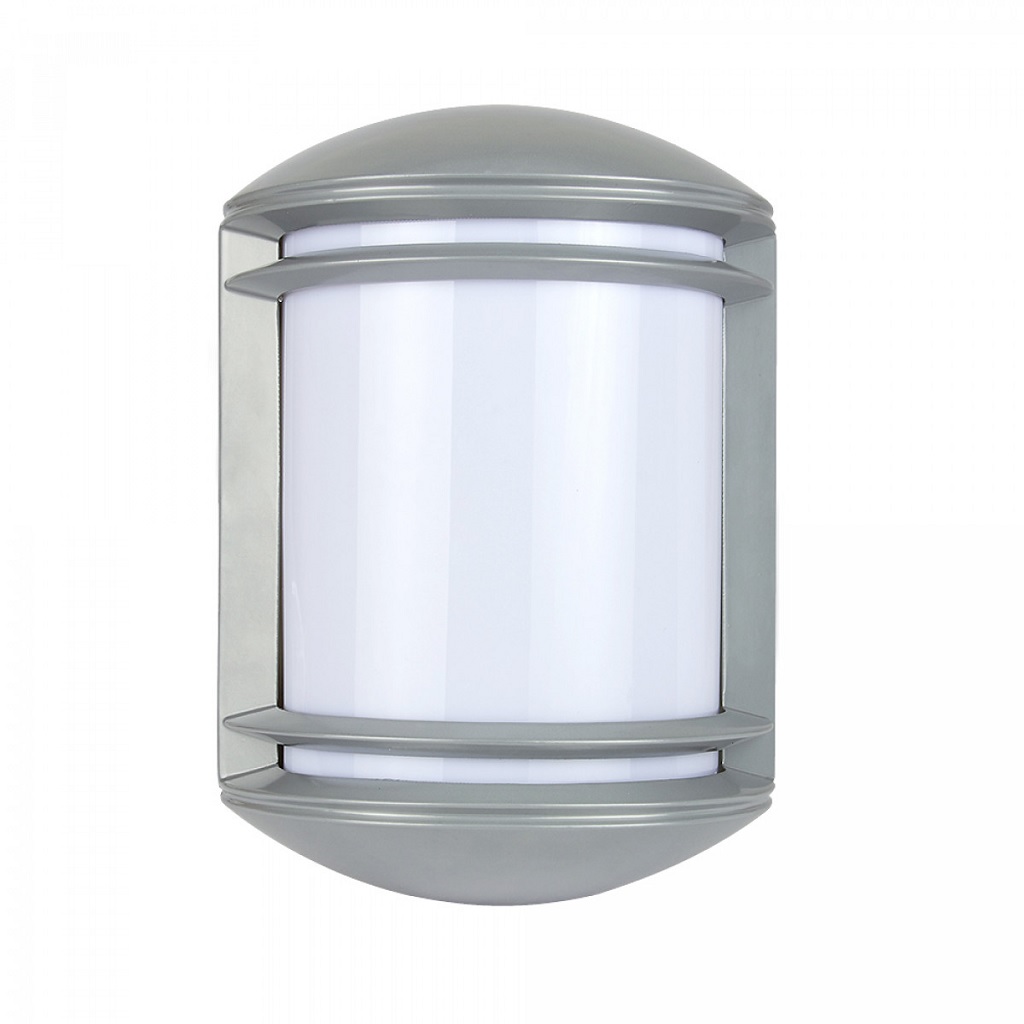 LUM EXT/ARB MURO 60W 100-127V SATIN S/LAMP URBINO TECNO