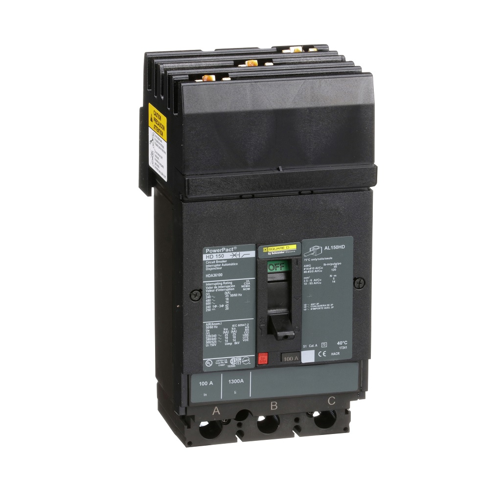ITM 600VCA 25 KACI-240VCA HDA 3P 100A AR