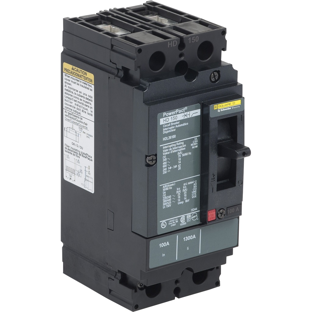 ITM 600VCA 18 KACI-480VCA HDL 2P 100A
