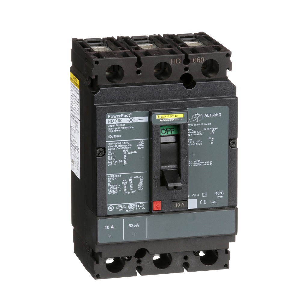 ITM 600VCA 18 KACI-480VCA HDL 3P 40A AR