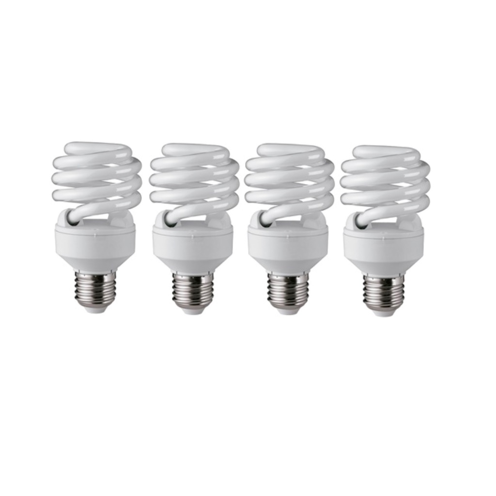 LAMP FLC ESPIRAL E27 23W 127V 65K 4 PZ TECNOLITE