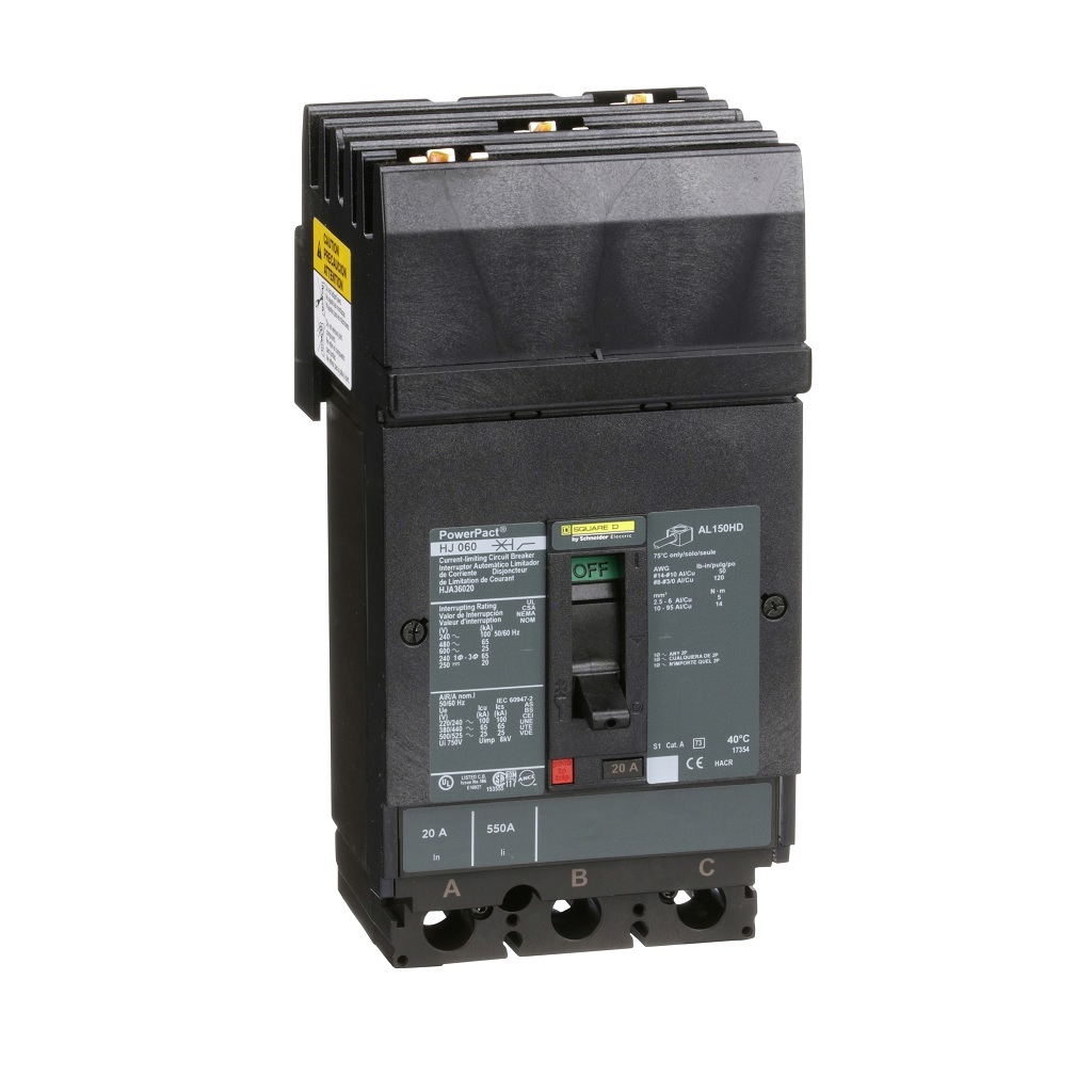 ITM 600VCA 65 KACI-480VCA HJA 3P 20A