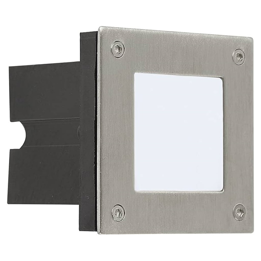 LUM EXT/EMP MURO LED 0.6W 100-127V 30K SATIN CERDENIA TECNO