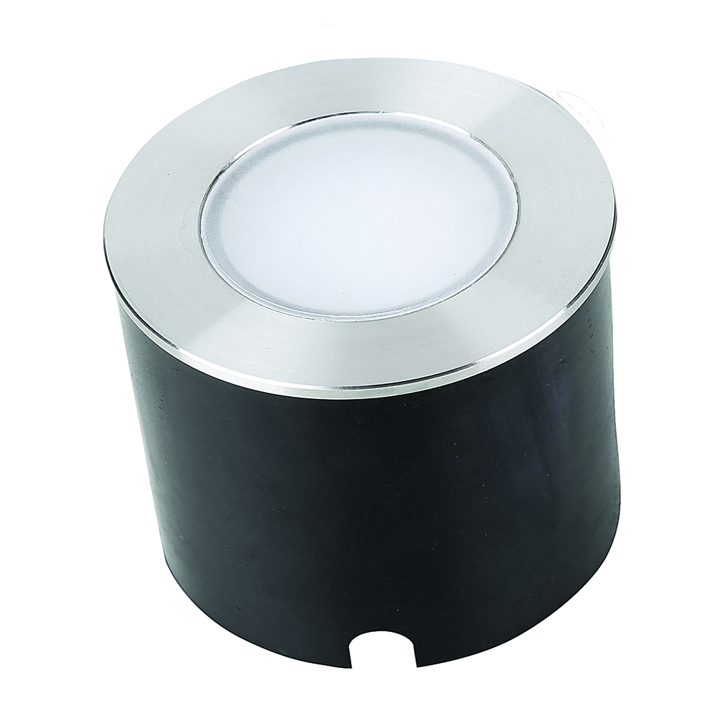 LUM EXT/EMP PISO LED 1.2W 100-240V 40K SATIN ANYAMA TECNO