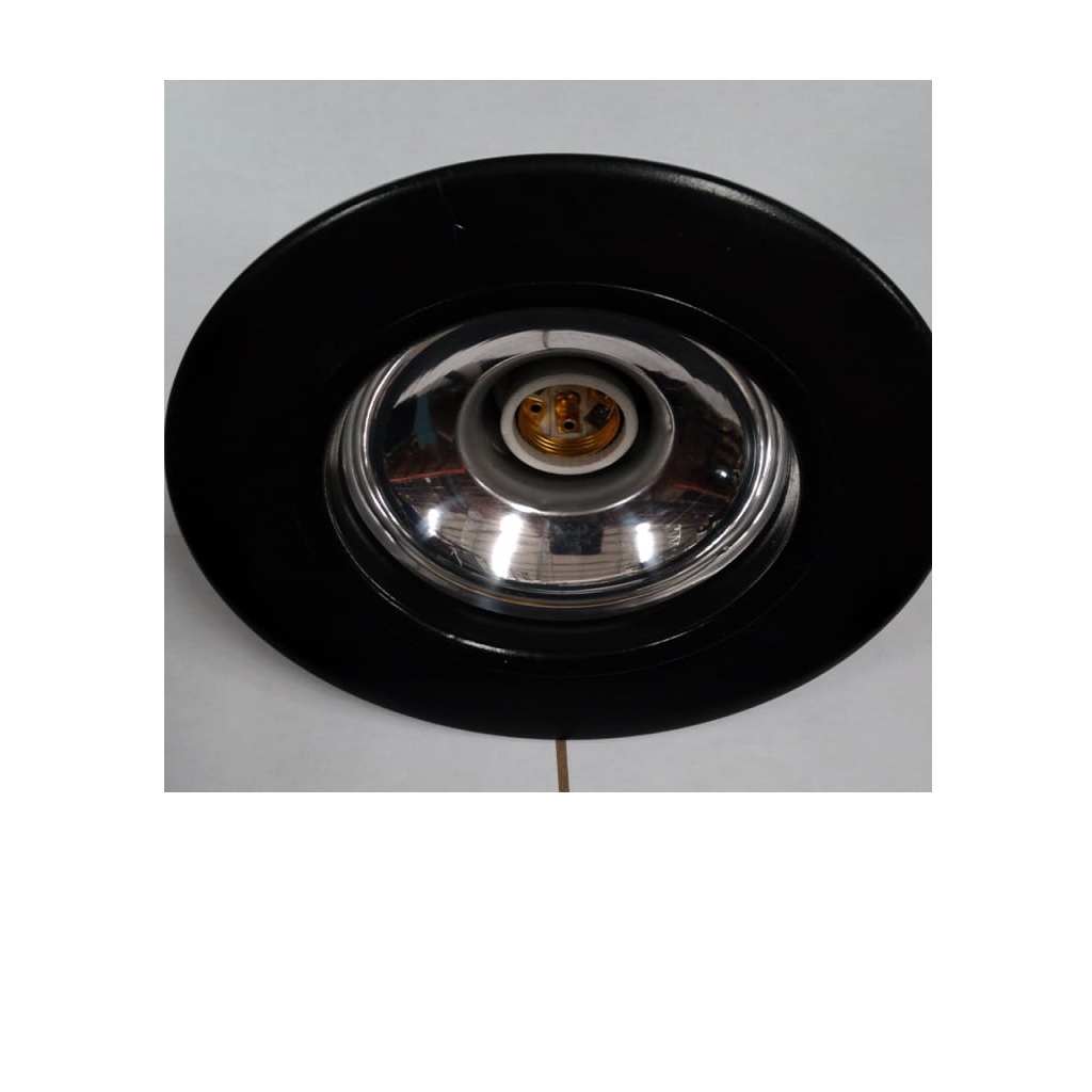 CAMPANA REFLECTOR P/LOZA C/ARILLO/BAFLE BCO 10CM