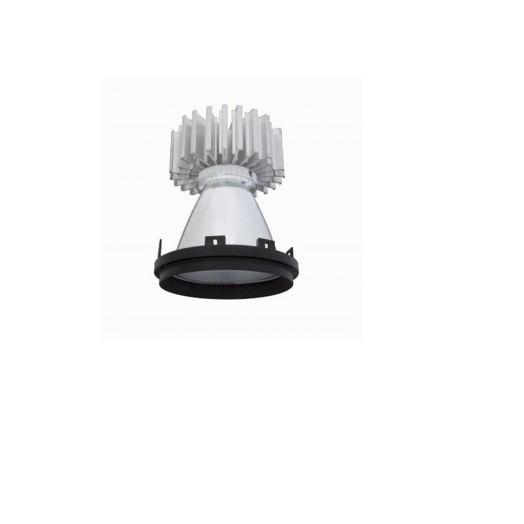 CAMPANA REFLECTOR P/LOZA BCO 10CMS BAFLE NGRO