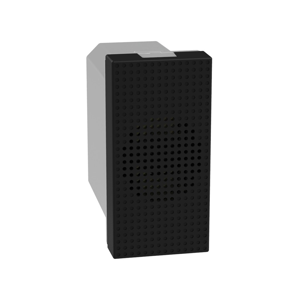 ZUMBADOR 127V 1MOD NEGRO MATE