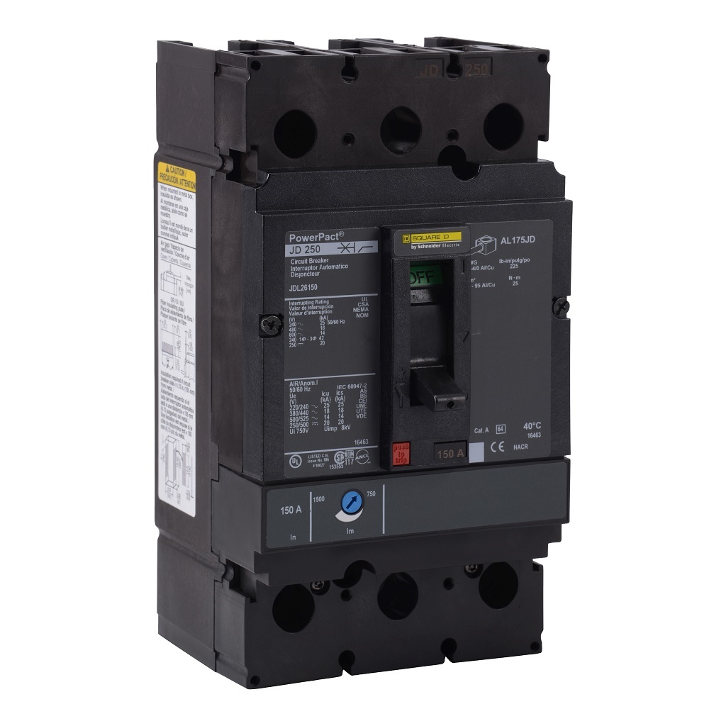 ITM 600VCA 18 KACI-480VCA JDL 2P 225A