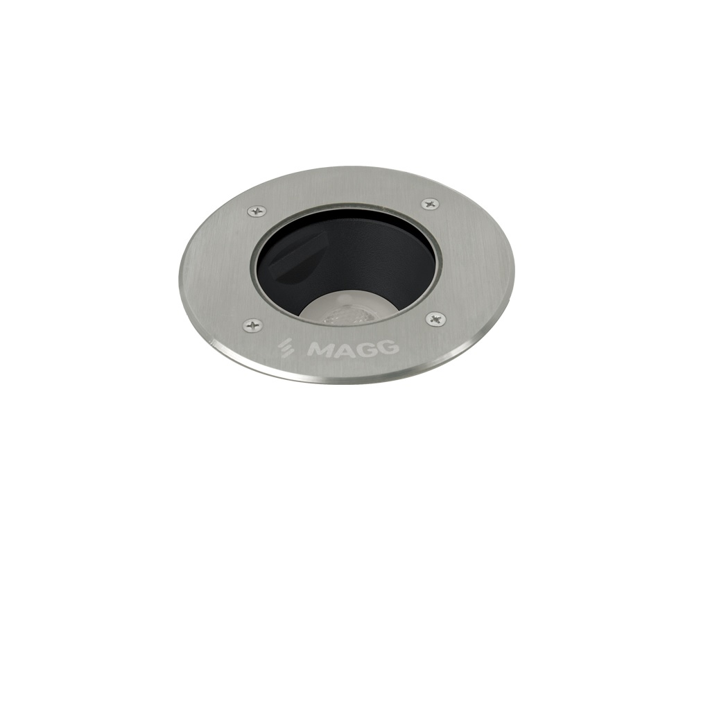 LUM EXT/EMP LED 3.5W 100-305V 27K ACE INOX EP 100 18G MAGG