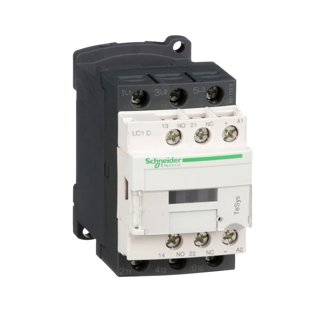 CONTACTOR MAG 3P 18A 1NA-1NC BOB/24 VCD